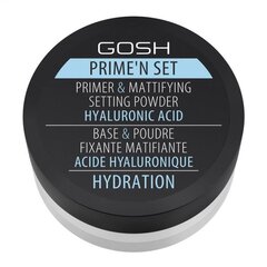 Рассыпчатая матовая пудра Gosh Prime N' Setting Primer & Mattifying 7 г цена и информация | Пудры, базы под макияж | kaup24.ee