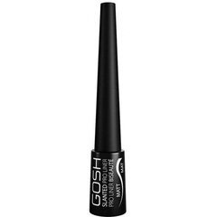 Silmalainer Gosh 3 ml, 002 Matt Black hind ja info | Ripsmetušid, lauvärvid, silmapliiatsid, seerumid | kaup24.ee