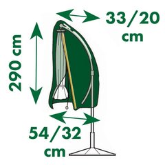 Nature kaitsekate kaldus päikesevarjudele, 54/32x290 cm hind ja info | Päikesevarjud, markiisid ja alused | kaup24.ee