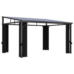 varikatus kardinaga 405 x 294 x 244 cm, antratsiithall цена и информация | Беседки, навесы, тенты | kaup24.ee