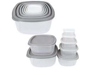 7x MEGA FOOD CONTAINER SET OF 7 PACKS цена и информация | Посуда, тарелки, обеденные сервизы | kaup24.ee