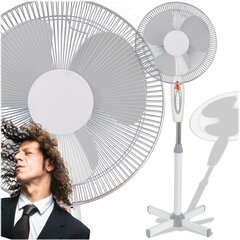 Reguleeritav 40W Võnkuv Ventilaator Kodukontorisse цена и информация | Вентиляторные | kaup24.ee