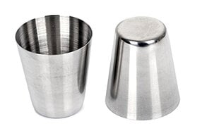 Набор серебряных стаканов Aptel AG171B, 30 мл 6 шт. цена и информация | Стаканы, фужеры, кувшины | kaup24.ee
