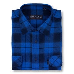 Flanellist meeste särk Nordic 4048-51 hind ja info | Meeste särgid ja triiksärgid | kaup24.ee