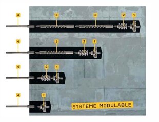 Puurige pea tsentreerimispuuriga Diager ''Power Max''; 44 mm цена и информация | Механические инструменты | kaup24.ee