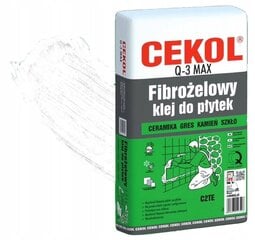 Fibrogelplaatide liim Q3 max 5 kg цена и информация | Клей | kaup24.ee