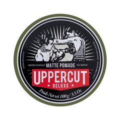 Uppercut Deluxe Matt Pomade juuksepomade matt efektiga 100 g hind ja info | Maskid, õlid, seerumid | kaup24.ee