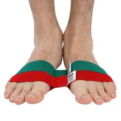 Тренировка лодыжек Moves Ankleciser Anklebands Set, 4 шт. цена и информация | Фитнес-резинки, гимнастические кольца | kaup24.ee