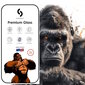 Connect Corning Gorilla Ultra Strong 3D-klaas Apple iPhone 15 цена и информация | Ekraani kaitsekiled | kaup24.ee