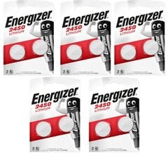 ENERGIZER patarei CR2450, LITHIUM, 10 tk цена и информация | Батарейки | kaup24.ee