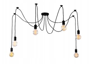 Ripplaevalgusti "SPIDER CHANDELIER" x6 E27 hind ja info | Rippvalgustid | kaup24.ee