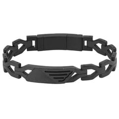 Police Black Bracelet for Men PJ.26556BSB/02 PJ.26556BSB/02 цена и информация | Украшения на шею | kaup24.ee