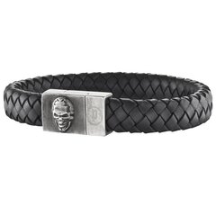 Police Herren-Seilarmband Edelstahl PJ.25686BLB/01-S PJ.25686BLB/01-S цена и информация | Украшения на шею | kaup24.ee