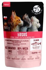 Pet Republic Adult lõhega, 100 g hind ja info | Konservid kassidele | kaup24.ee