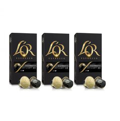 Kohvikapslid L'Or Ristretto, Nespresso® kohvimasinale, 3 x 10tk цена и информация | Кофе, какао | kaup24.ee