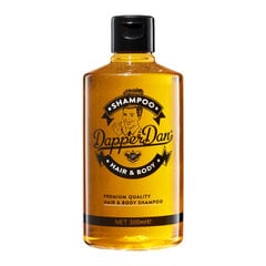 Dapper Dan Šampoon juustele ja kehale, 300 ml hind ja info | Šampoonid | kaup24.ee