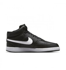 Nike Sporta apavi Court Vision Mid Black hind ja info | Spordi- ja vabaajajalatsid meestele | kaup24.ee