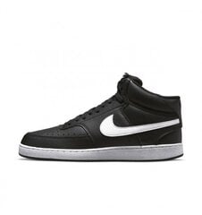 Nike Sporta apavi Court Vision Mid Black hind ja info | Spordi- ja vabaajajalatsid meestele | kaup24.ee