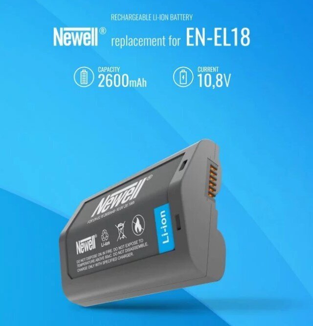 Newell EN-EL18 hind ja info | Akud, patareid fotoaparaatidele | kaup24.ee