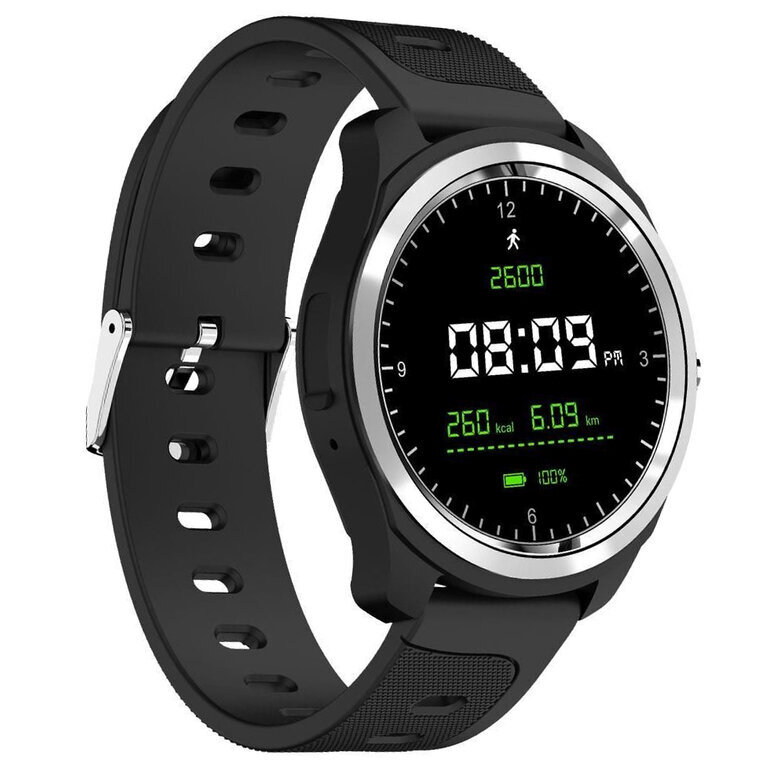 Pacific 26 Black цена и информация | Nutikellad (smartwatch) | kaup24.ee