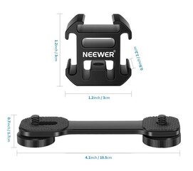 Neewer Three-coldshoe stand hind ja info | Videokaamerate lisatarvikud | kaup24.ee