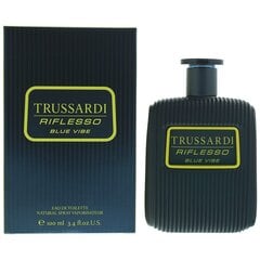 Туалетная вода для мужчин Trussardi Riflesso Blue Vibe EDT 100 мл цена и информация | Мужские духи | kaup24.ee