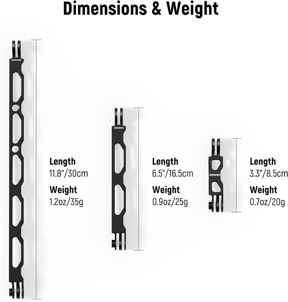 Neewer Extention Arm Kit hind ja info | Videokaamerate lisatarvikud | kaup24.ee