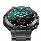 Gravity GT7-2 Pro Black цена и информация | Nutikellad (smartwatch) | kaup24.ee