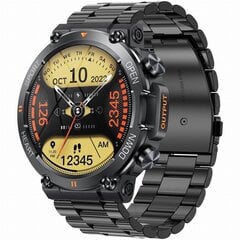 Gravity GT7-2 Pro Black цена и информация | Смарт-часы (smartwatch) | kaup24.ee