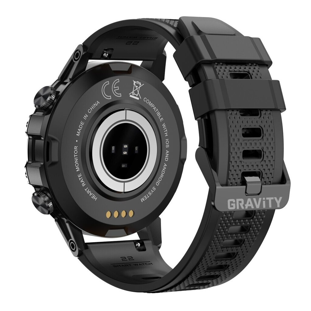 Gravity GT9-1 Black цена и информация | Nutikellad (smartwatch) | kaup24.ee