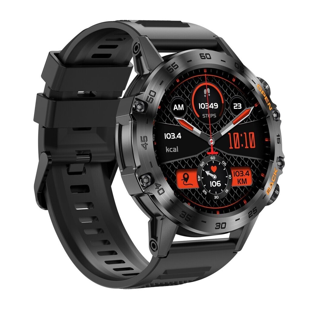 Gravity GT9-1 Black цена и информация | Nutikellad (smartwatch) | kaup24.ee