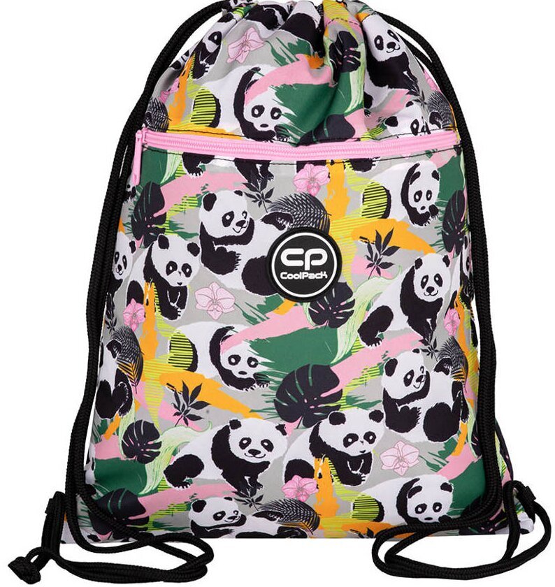 CoolPack sussikott Vert Panda Gang, 42,5 x 32 cm hind ja info | Koolikotid, sussikotid | kaup24.ee