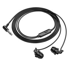 Borofone Earphones BM91 Cloud with microphone black цена и информация | Наушники | kaup24.ee