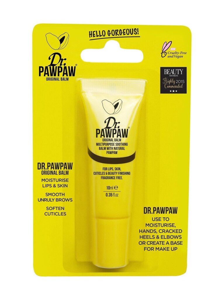 Multifunktsionaalne palsam Dr. PawPaw Yellow 10 ml цена и информация | Huulepulgad, -läiked, -palsamid, vaseliin | kaup24.ee