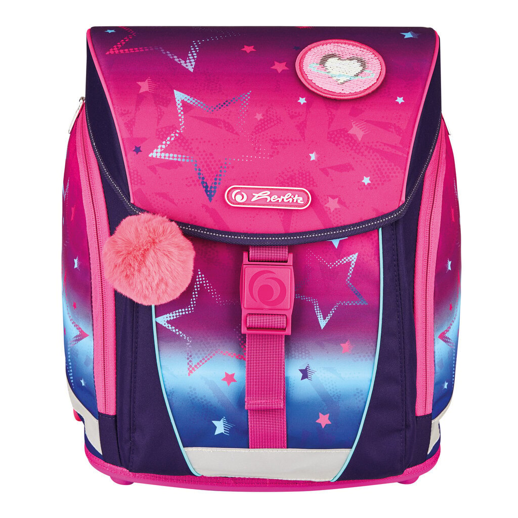 Herlitz koolikott-ranits Filolight Plus - Pink Stars, 16 l hind ja info | Koolikotid, sussikotid | kaup24.ee