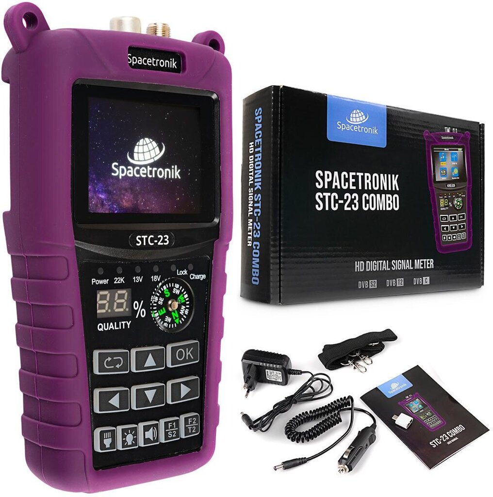 Satelliidimõõtja Spacetronik STC-23 VF6800 Combo DVB-S2+T2/C цена и информация | Käsitööriistad | kaup24.ee