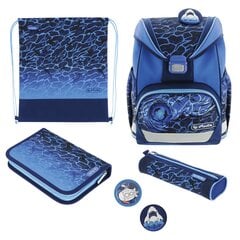 Herlitz школьный ранец Ultralight Plus - Blue Shark цена и информация | Школьные рюкзаки, спортивные сумки | kaup24.ee