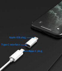 Переходник TYPE-C на Lightning StoreGD цена и информация | Ноутбуки | kaup24.ee