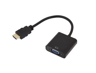 Konverteri adapter HDMI-VGA-kaabliga D-sub StoreGD hind ja info | USB jagajad, adapterid | kaup24.ee