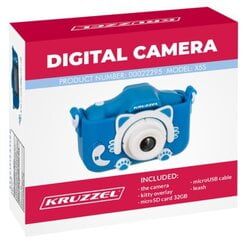 Цифровая камера Kruzzel AC22295 синяя цена и информация | Фотоаппараты | kaup24.ee