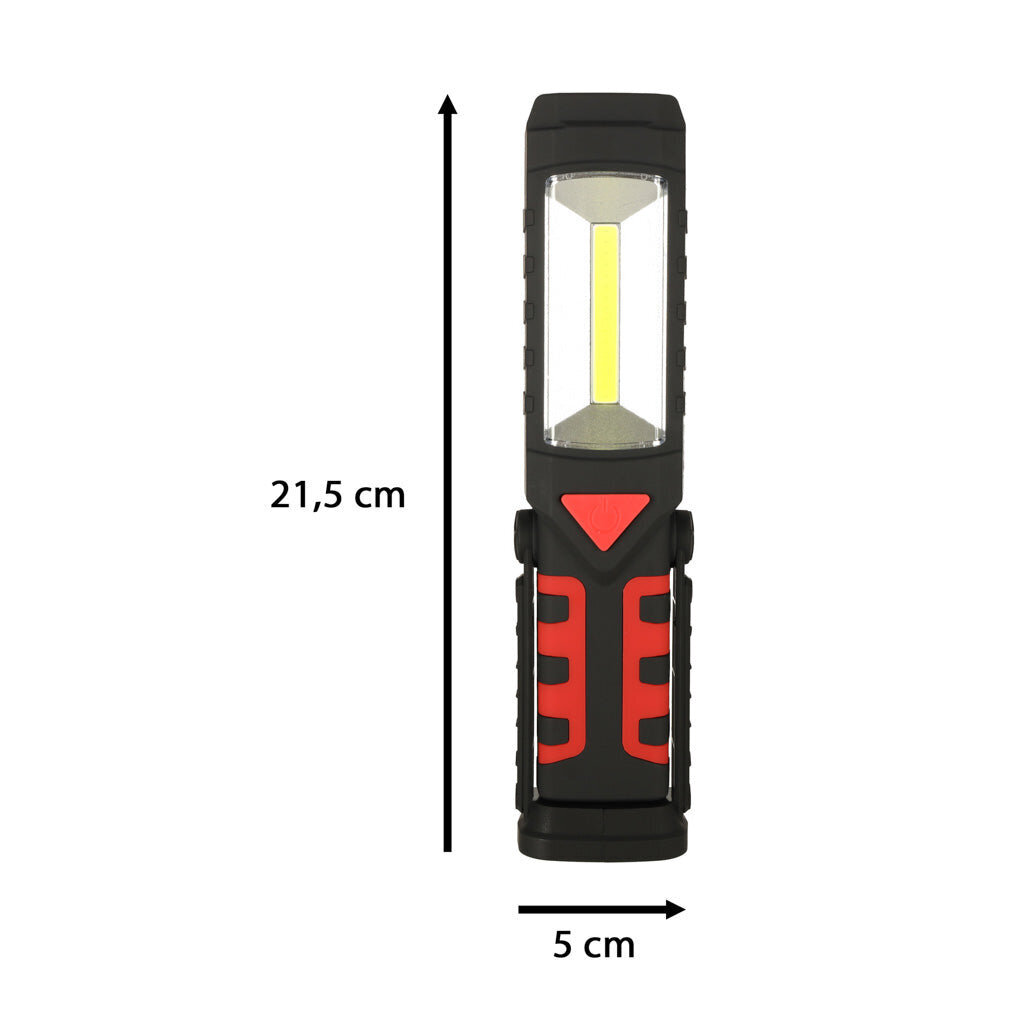 Kolm-ühes töökoja taskulamp USB COB magnetiline laetav 1200 mAh 200 lm StoreGD hind ja info | Käsitööriistad | kaup24.ee