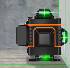 Бигстрэн 16-линейный лазерный уровень на 360 градусов цена и информация | Механические инструменты | kaup24.ee