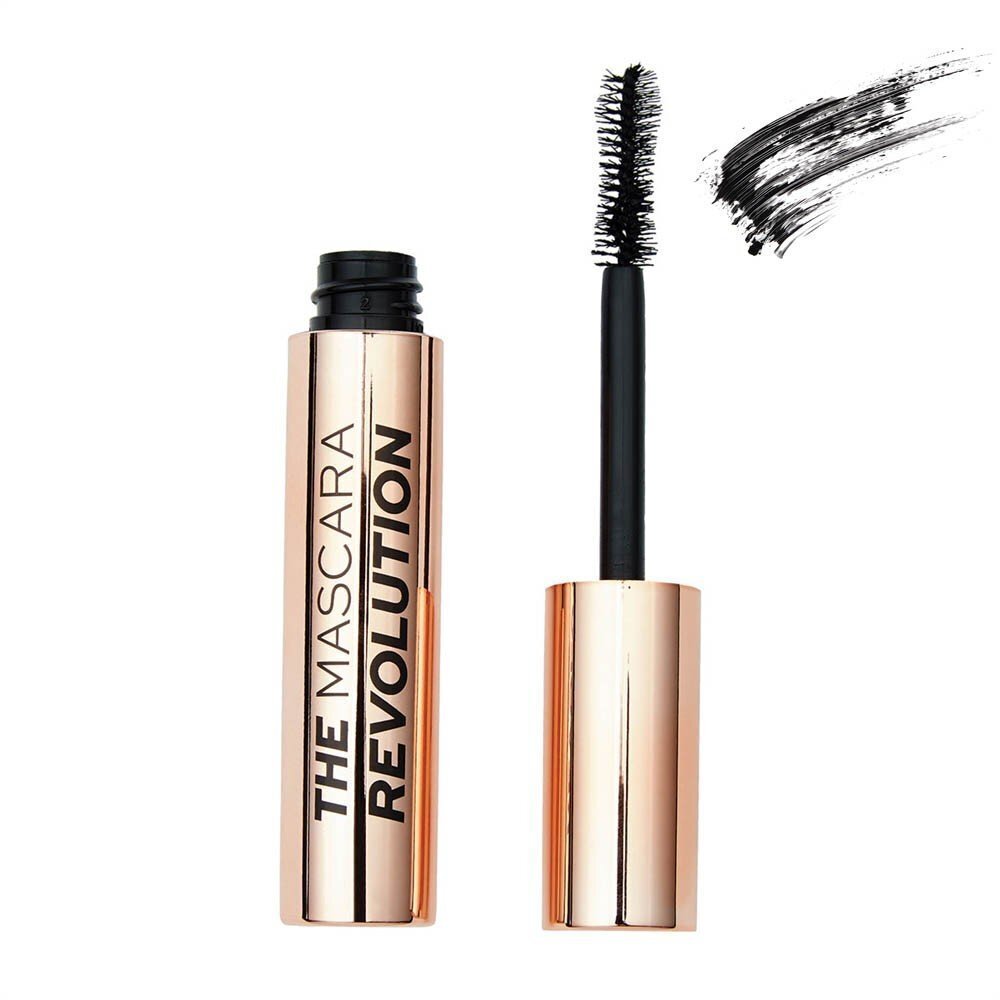 Ripsmetušš Makeup Revolution London The Mascara Revolution 8 ml, Black hind ja info | Ripsmetušid, lauvärvid, silmapliiatsid, seerumid | kaup24.ee