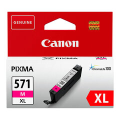 Tindi kassett Canon Cli-571M XL (10,8 ml), punane hind ja info | Printeritarvikud | kaup24.ee