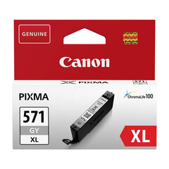 Tindi kassett Canon Cli-571GY XL (10,8 ml), hall hind ja info | Printeritarvikud | kaup24.ee