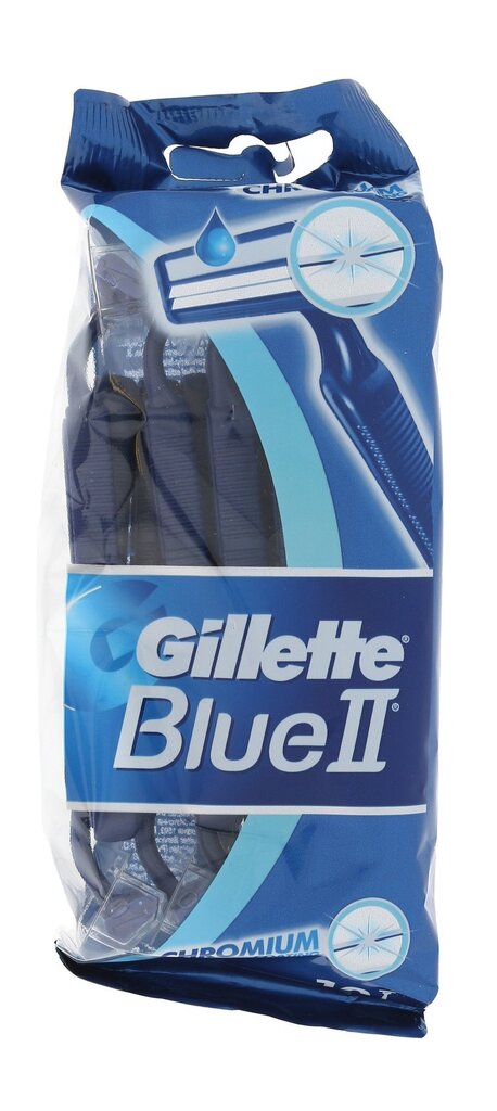 Ühekordsed raseerijad meestele Gillette Blue II 10 tk hind ja info | Raseerimisvahendid | kaup24.ee