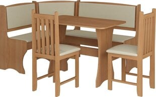 Угловой набор для столовой с табуретами цена и информация | Комплекты мебели для столовой | kaup24.ee