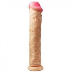 Pikk seksidildo realistlik veenide iminapp 28cm цена и информация | Фаллоимитаторы | kaup24.ee