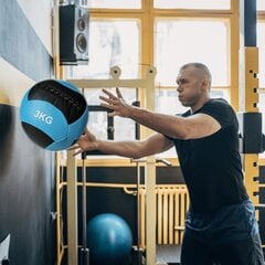Кожаный мяч для силовых тренировок THOMS Wall Ball 3кг. цена и информация | Гантели, гири, штанги | kaup24.ee