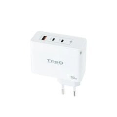 Сетевое зарядное устройство TooQ TQWC-GANQC2PD100W Белый 100 W цена и информация | Зарядные устройства для телефонов | kaup24.ee